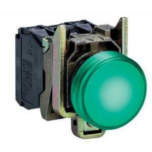 Lampada spia verde led 24 v indicatore elettrico xb4bv3