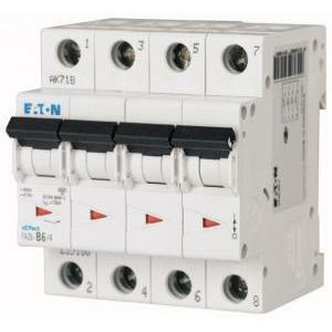Eaton faz6-c10/4 interruttore magnetotermico modulare 6ka 4p c 10a