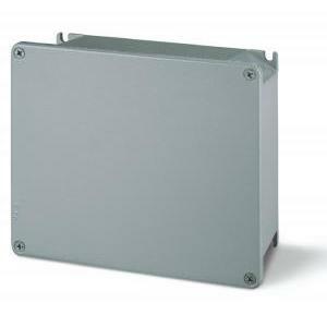Cassetta di derivazione in lega di alluminio alubox 253x217x93 mm 653.04