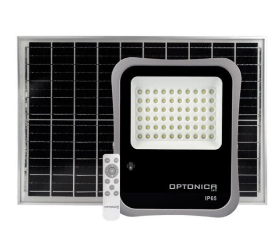 optonica led optonica led solar power led floodlight 30w 2400lm 6000k 3.2v/2 5459