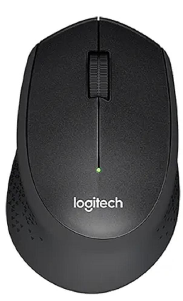 logitech logitech mouse wireless m series m330 silent plus nero usb 910-004909