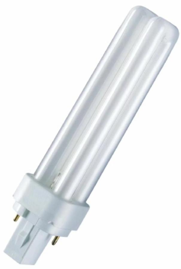 ledvance ledvance lampada fluorescenti compatte dulux d 18w/827 g24d-2 fs1 dd18827