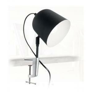 Illuminazione diffusore orientabile supporto a morsetto mod. limbo ap1 nero 180229