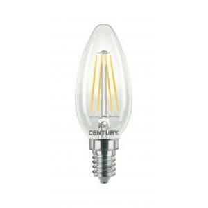 Lampada oliva filamento led incanto candela - 6w - e14 - 27