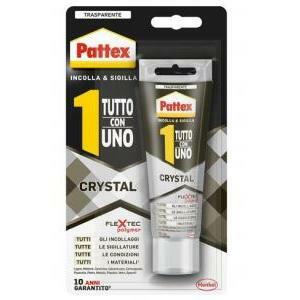 Adesivo sigillante millechiodi crystal 90 gr tutto con uno crystal 2114326