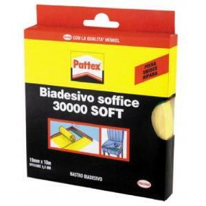 30000 soft biadesivo blister bianco, 715155