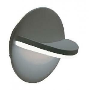 Lampada parete esterno escort-applique 16w led 4000k grigio 99213/16