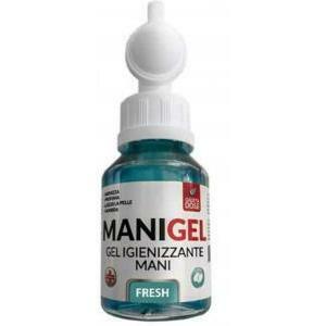 Gel igienizzante manigel 100ml funghi batteri formato tascabile