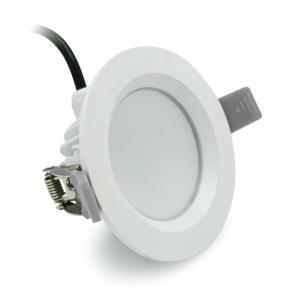 Faro da incasso 5w 12v rgb ip65 bianco sydrgb5wbi