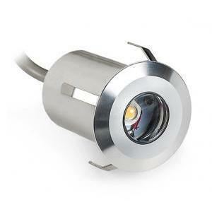 Mini faretto led 60 3w 700ma ip64 luce floorled3w/bl