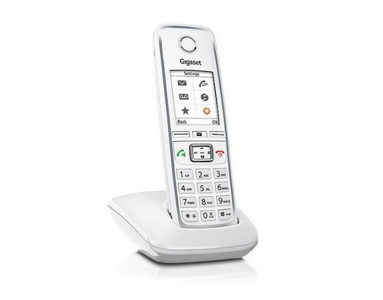 siemens siemens cordless gigaset c530 c30852-h2512-k102 vivavoce c530 bianco - foto 1