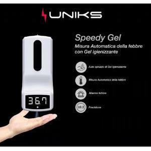 Speedy gel misura automatica della temperatura con gel igienizzante termometro+igenizzante speedy gel