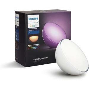 Hue go lampada wireless white and color ambiance, lampada portatile connessa, zigbee + bluetooth, bianco 7602031p7