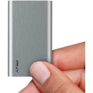 Pny ssd esterno usb 3.1 gen 1 portable 240gb elite silver psd1cs1050s-240-rb