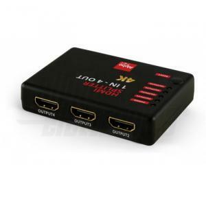 Distributore di segnale splitter hdmi 1x4 4kx2k