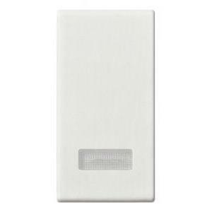 Tasto 1m + diffusore bianco apparecchi di comando base tasto 1 m 14026