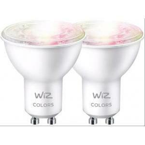 Wiz color bipack faretto 50w gu10 2pz 55103900