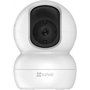 Videocamera sorveglianza white e black visione notturna compatibile con alexa, bianco ty2