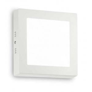 Lampada da parete mod. universal 12w square bianco 138633