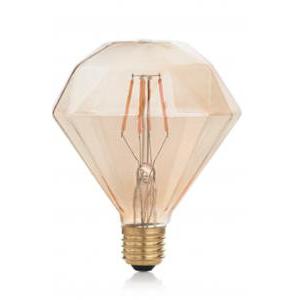 Lampadina e27 vintage 04w diamond ambra 2200k 201269