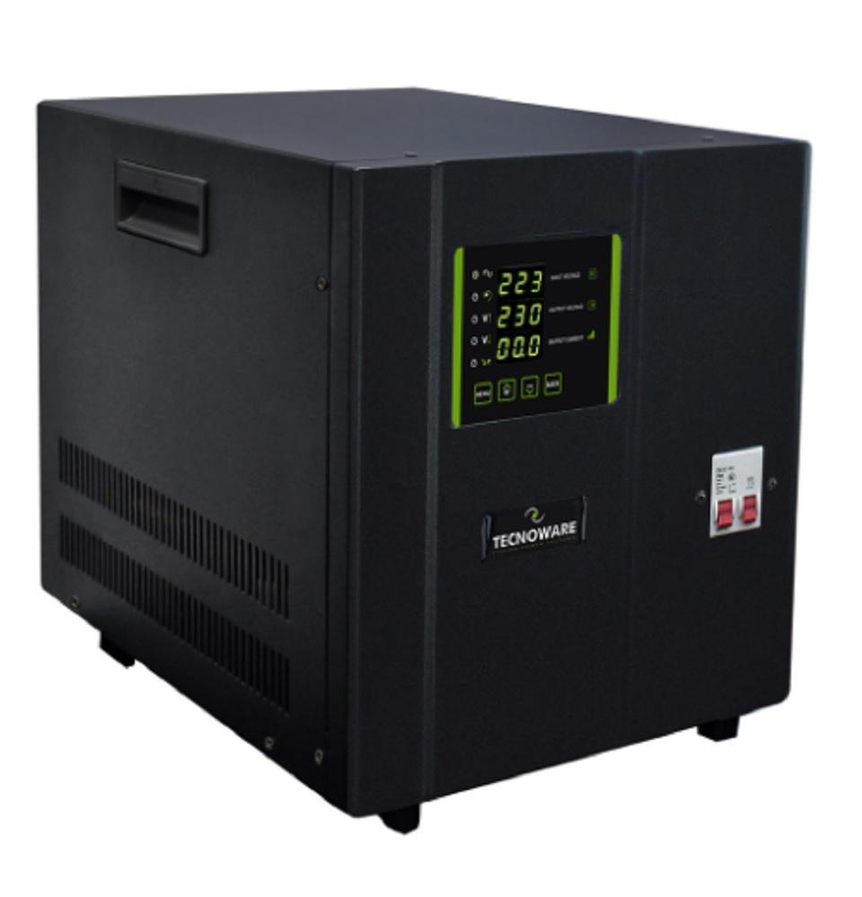 tecnoware tecnoware stabilizzatore monofase 7,5kva servoassistito fstesm7k5m - foto 1