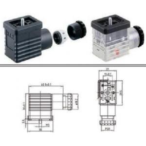 Connettore din s/led-vf,vp,av vfs din 43650-b 00196135