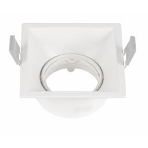 Faretto orientabile dicr.orient quadr. 230v bianco dikorqrbisl