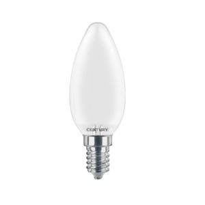 Lampade a filamento  led incanto saten candela  6w  e14 4000k insm1-061440