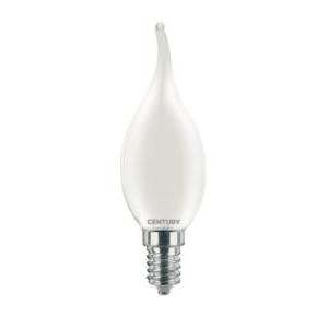 Lampada filamento led incanto saten c. vento 4w e14 6000k