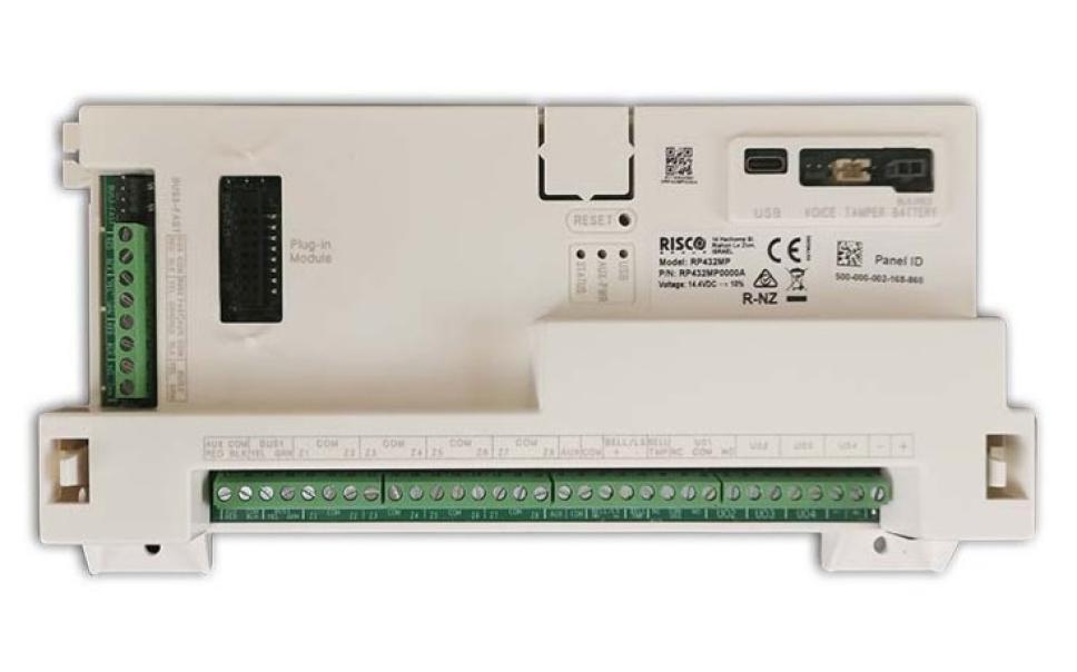 risco risco lightsys centrale ibrida plus solo pcb, 8-512 zone wi-fi e lan rirp432mp0000a