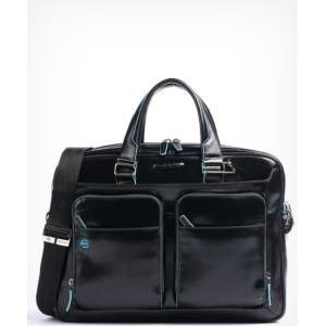 Borsa cartella 15 sottile  blue square nero ca2849b2/n