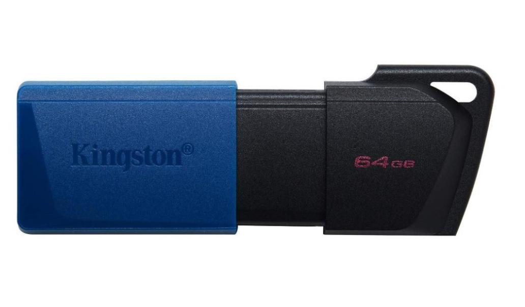 kingston kingston chiavetta usb 64gb datatraveler exodia m blue e black dtxm 64 - foto 1