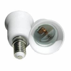 Adattatore da attacco  e14 -> e27 max 60w led ade14-e27