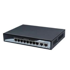 Switch 8poe + 2uplink 10/100mbps 150w vlan up to sw-uf8p2lv-067