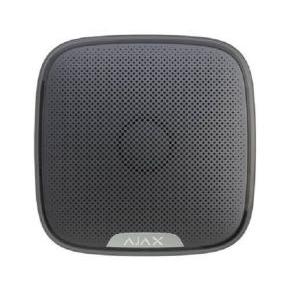 Streetsiren black sirena antifurto per esterni nera wireless con in