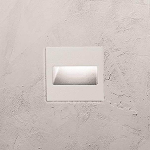 nobile illuminazione nobile illuminazione ad incasso a parete 5w 3k ip65 230v bianco sl05/3k/w - foto 1