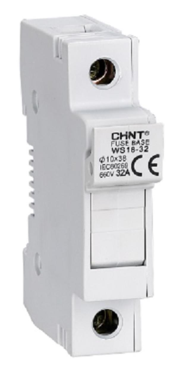 chint chint ws18/32-1pn -portafusibile sez 1p+n 10,3x38 32a 1m 80505 - foto 1