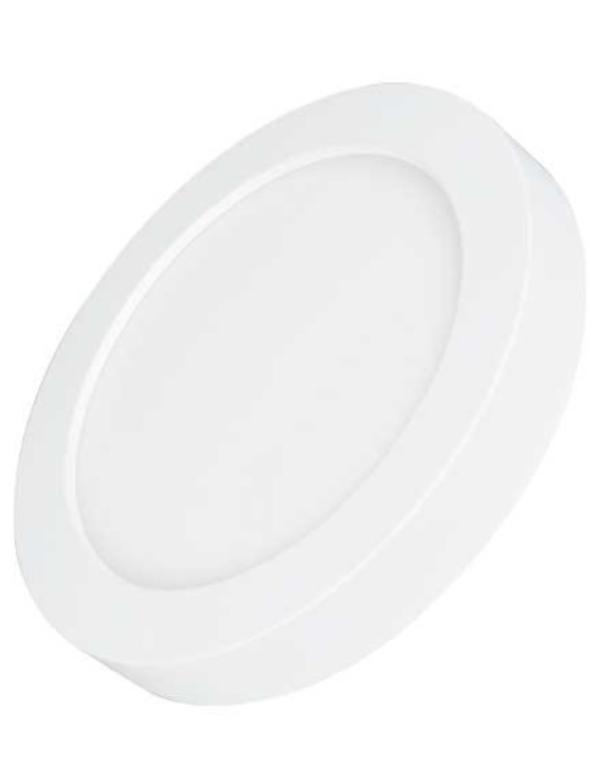 optonica led optonica led surface panels round 6w ac165-265v 450lm cct c 2535 - foto 1