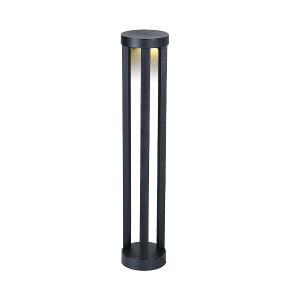 Lampada da giardino solare 3 facce giardino h.80cm 2w 4000k venere io67132