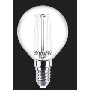 Lampada filamento led bianco incanto sfera chiara 4.50w - e14 - inh1gw-451427