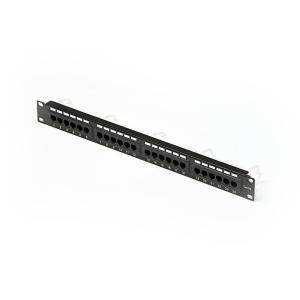 Pannello patch 24 porte rj45 u/utp cat. 5e per rack