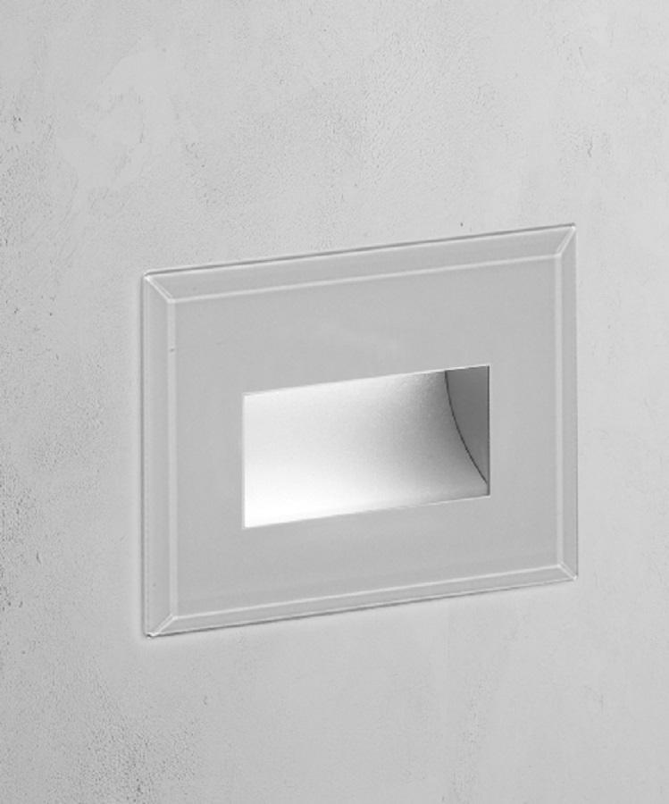 nobile illuminazione nobile illuminazione incasso a parete asymmetric 5,4w 3k ip65 23 241/as/3k - foto 1