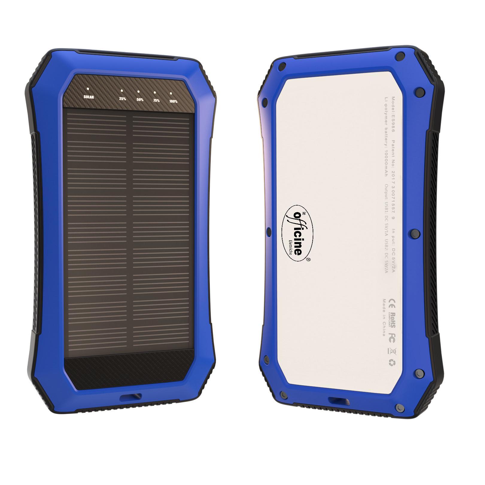 mcair le officine torcia power bank solare 10000 mah+torcia usb b/a of50006 - foto 1