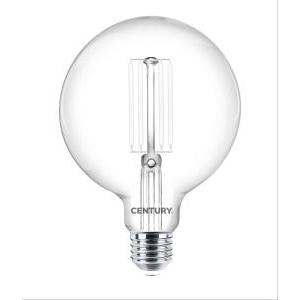 Lampada a fil.amento led incanto white globo chiara g125 13w e27 2