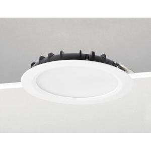 Apparecchio incasso led downlight 18w 3k-4k-6k ip20/54 on/off pln3/d