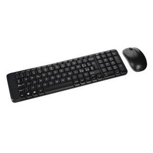 Tastiera e mouse mk220 wireless combo nero 920-003721