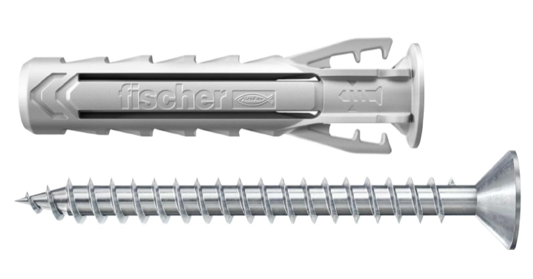 fischer fischer tasselli sx plus 6x30 s vaschetta 400 pz 00570209 - foto 2