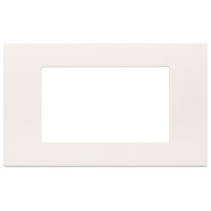 Placca 4m bianco linea in tecnopolimero 30654.00