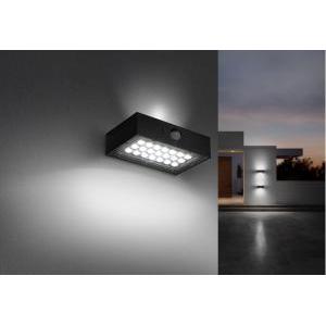 Applique led solar domino mini nero 3w 4000k 350l