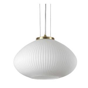 Lampada sospensione mod. plisse' sp1 d35 ottone 264547